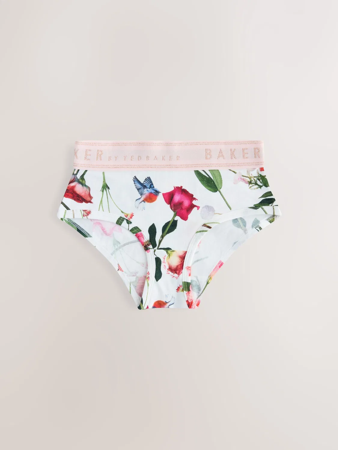 Трусы Baker by Ted Baker в розовом, светло-розовом и белом цветах — фото 4