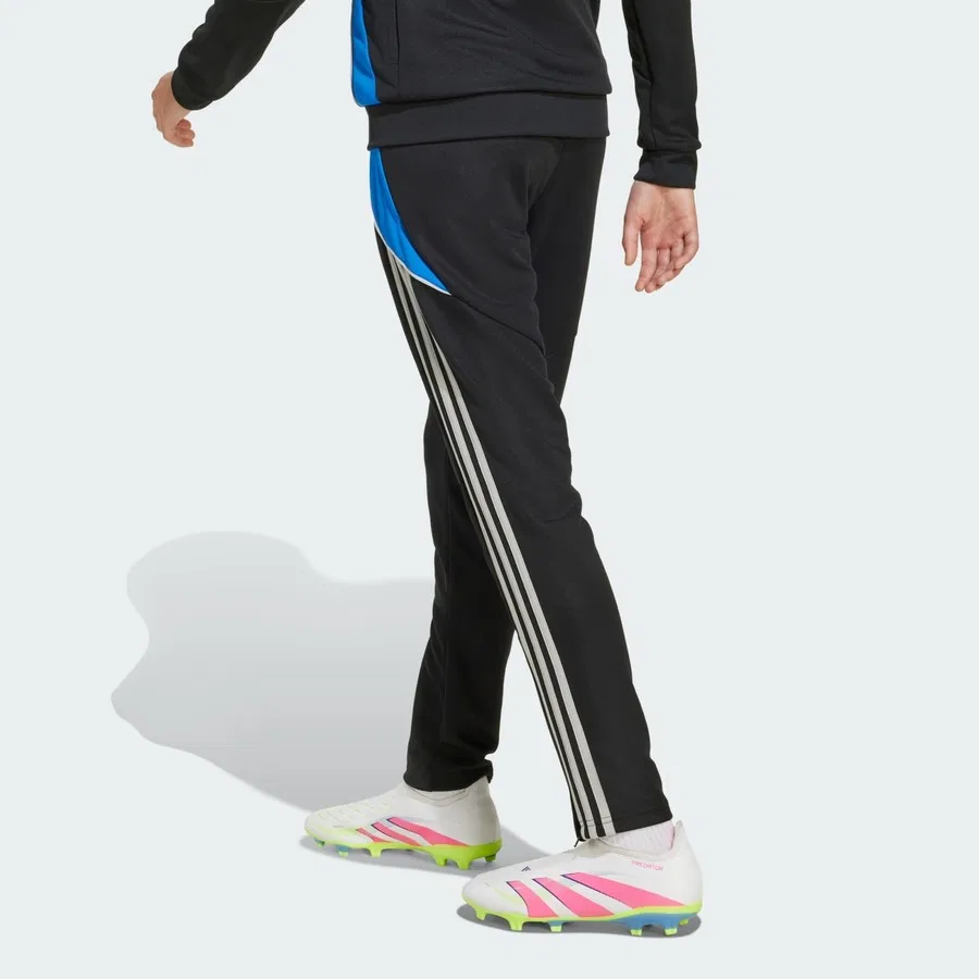 Детские тренировочные брюки с принтом Jude Bellingham adidas Performance, Черный