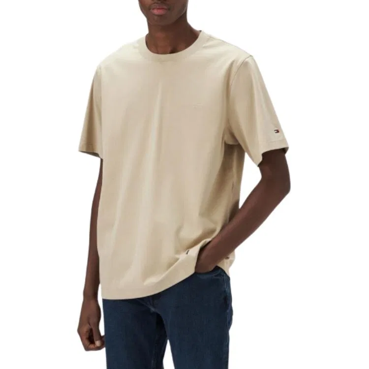 Мужская футболка Tommy Hilfiger, Beige — фото 4