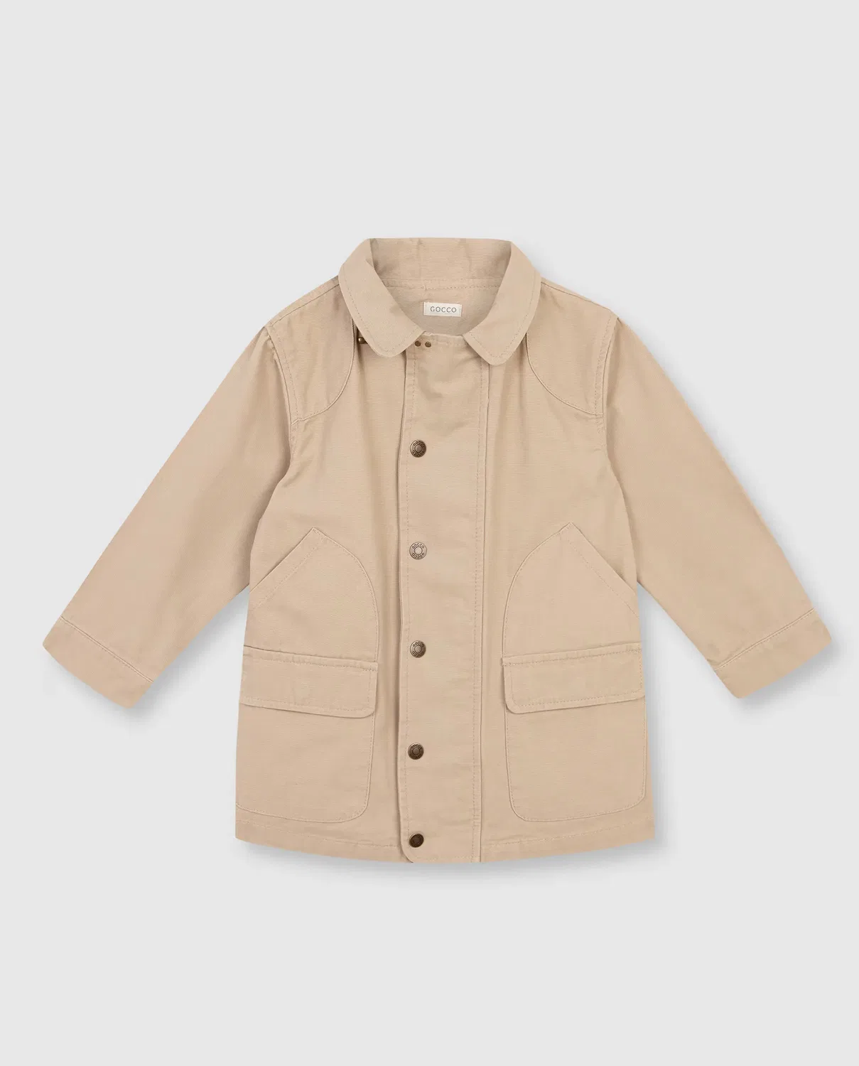 Детская парка для мальчиков хлопковая Gocco, Beige