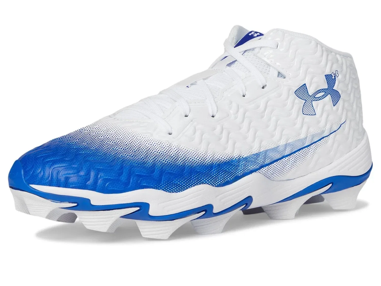 Детские футбольные бутсы Under Armour Spotlight Hammer Jr, White