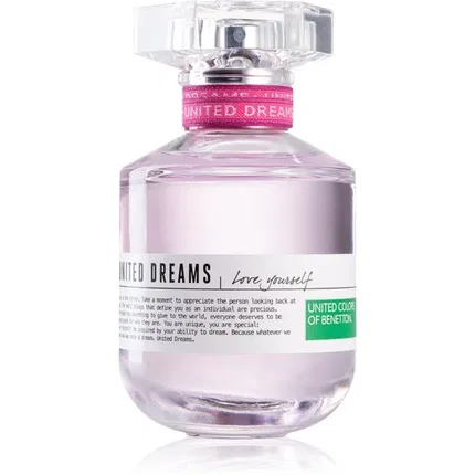 Туалетная вода цветочная Benetton United Dreams For Her Love Yourself, 80 мл