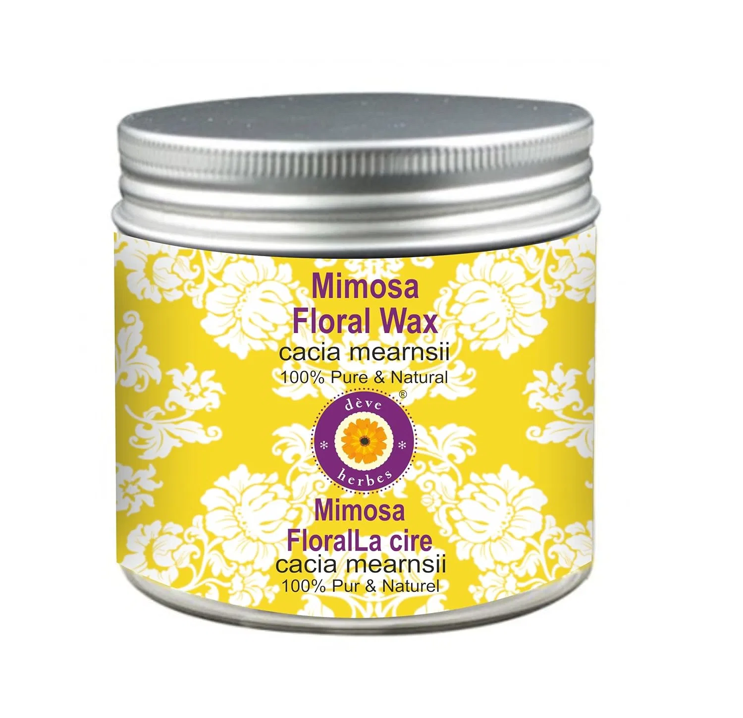 Флоральный воск, Pure Mimosa Floral Wax, Deve Herbes, 50 г