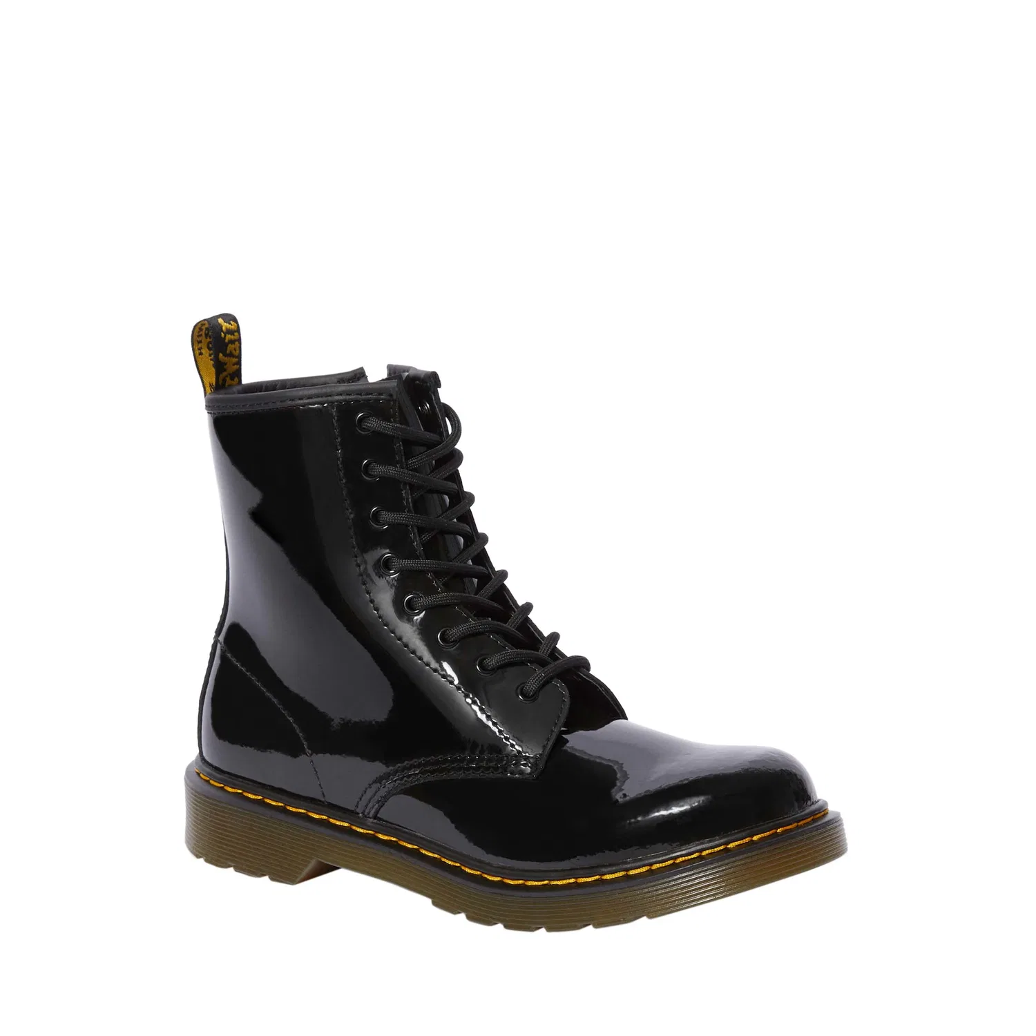 Детские ботинки Dr. Martens 1460, кожаные, на шнуровке, черные