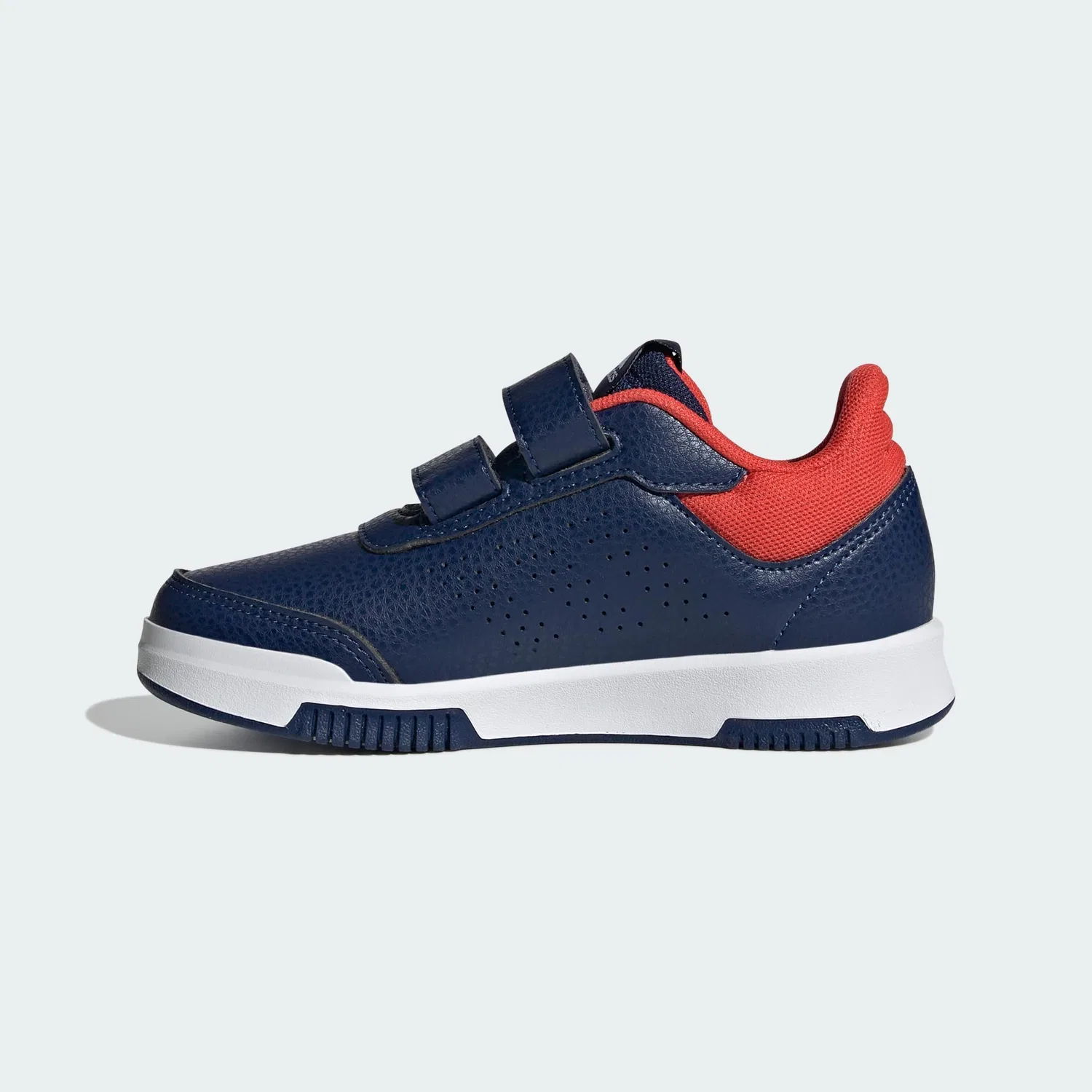 Детские кроссовки для мальчиков с принтом Tensaur Hook and Loop Adidas, Dark Blue Ftwr White Bright Red — фото 3