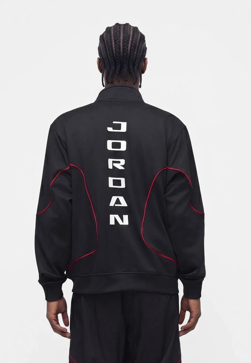 Спортивная куртка - толстовка на молнии Jordan, Black — фото 3