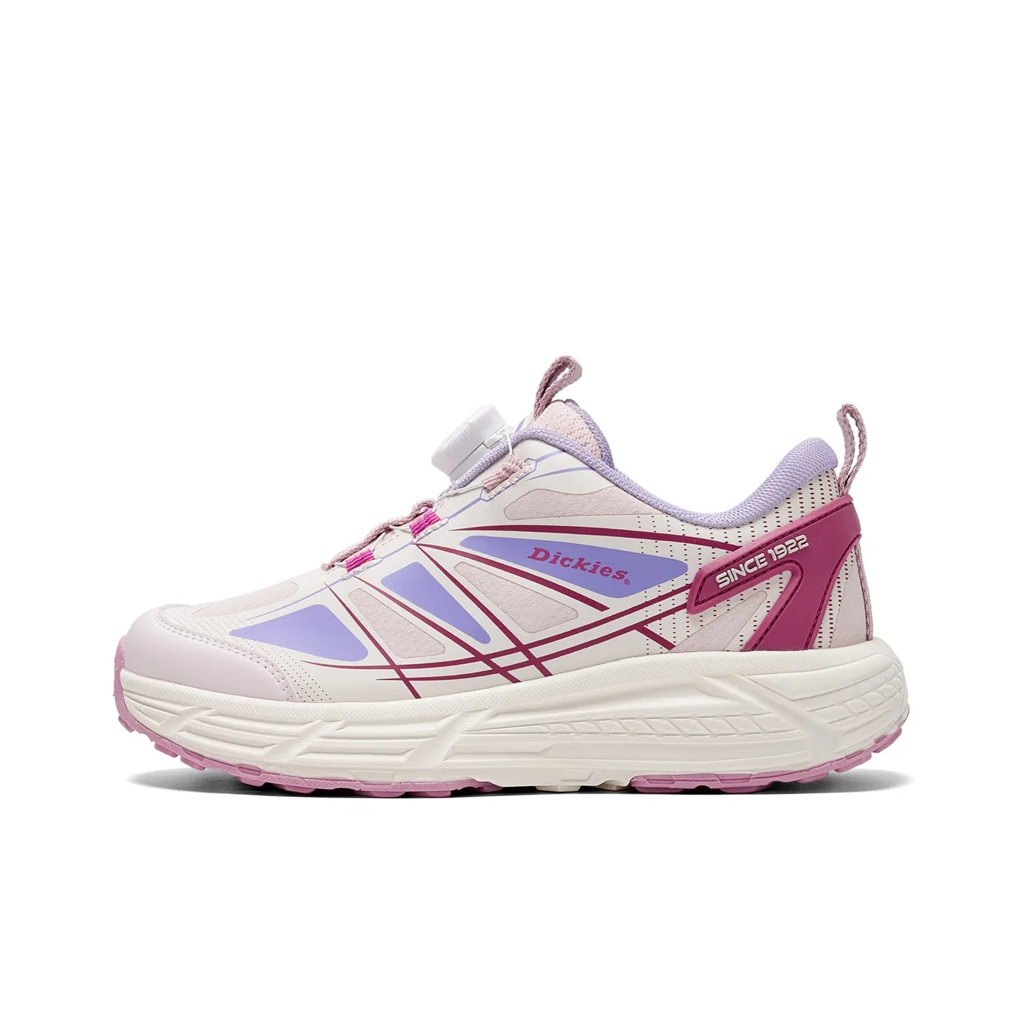 Детские кроссовки с высоким верхом Dickies, Pink Purple