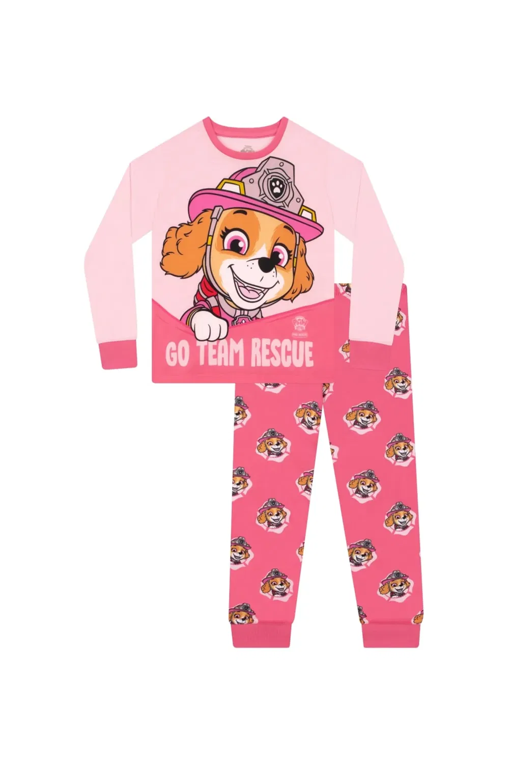 Детская пижама с длинным рукавом Skye Paw Patrol, Pink