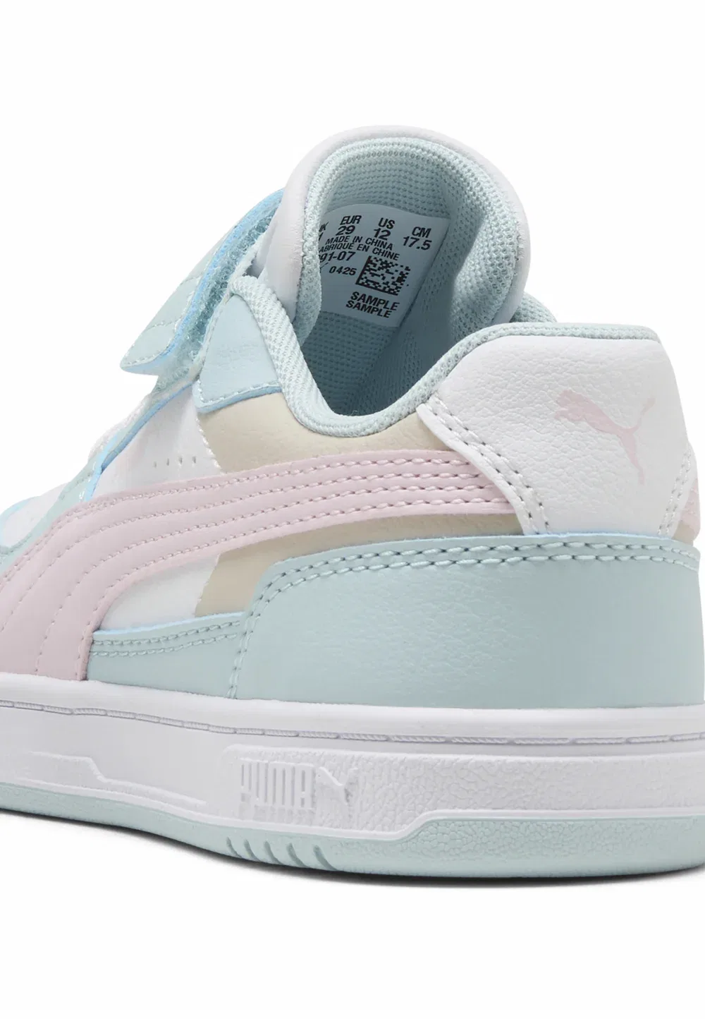 Кроссовки Caven iii унисекс Puma, Aqua Glow-Powder Pink- White — фото 4