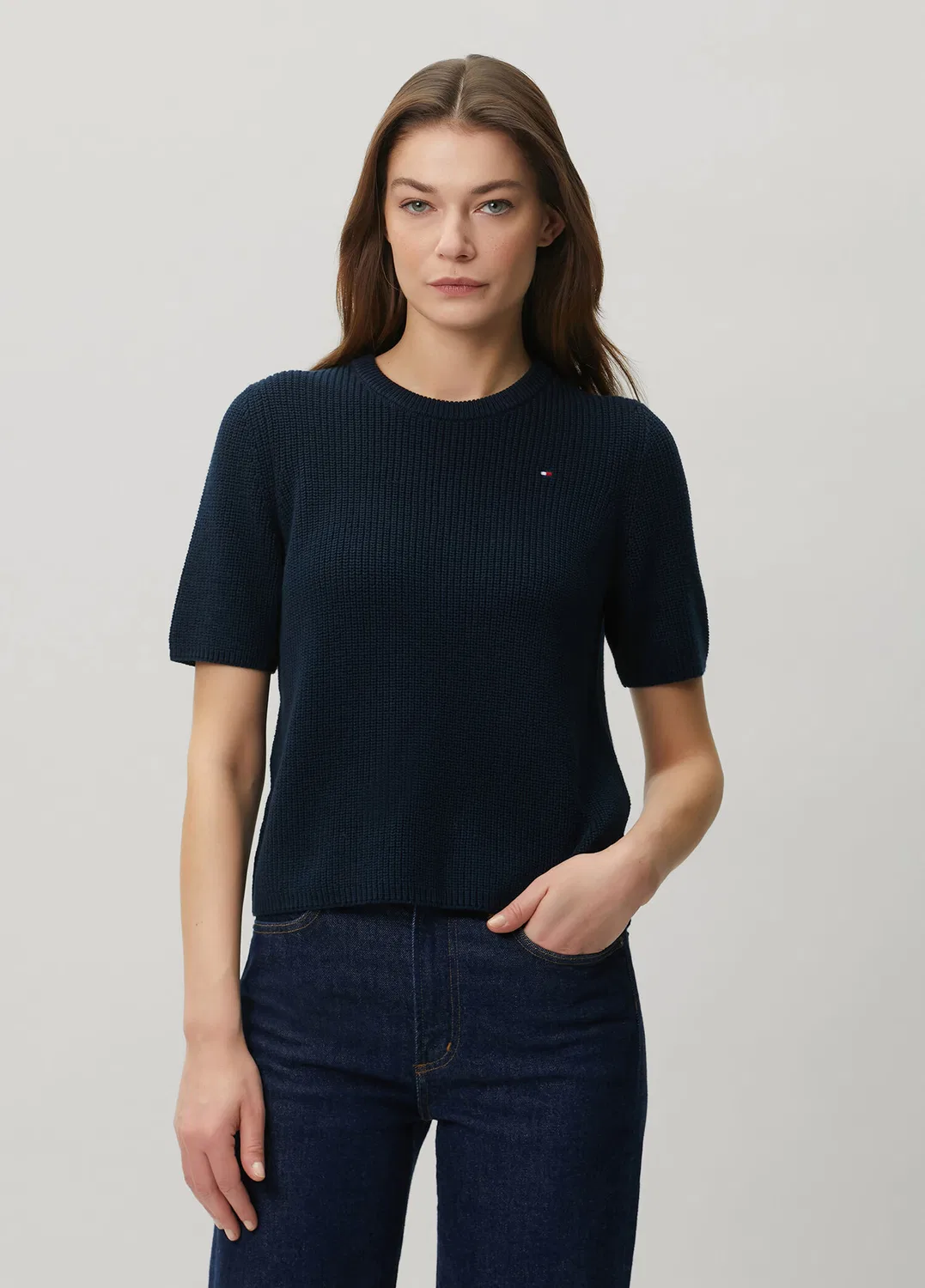 Кардиган Tommy Hilfiger, Mavi