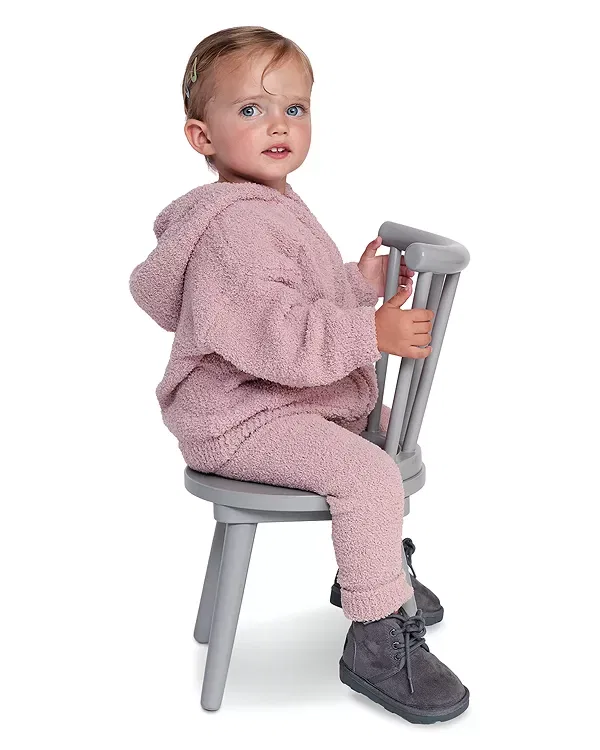 Детские пушистые леггинсы с эластичным поясом 7Am Enfant, Ash Rose — фото 3
