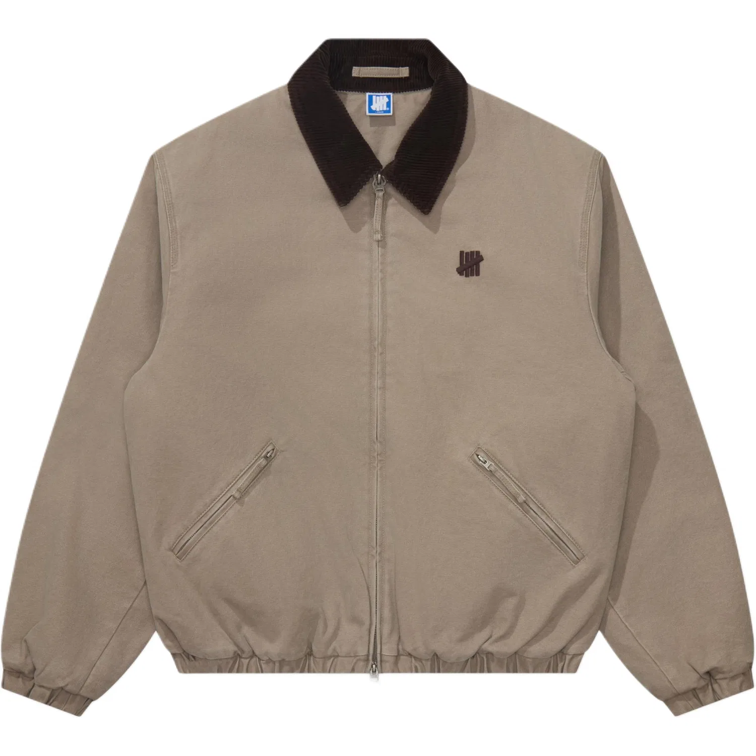 Детский пуховик с воротником UNDEFEATED, Milk White