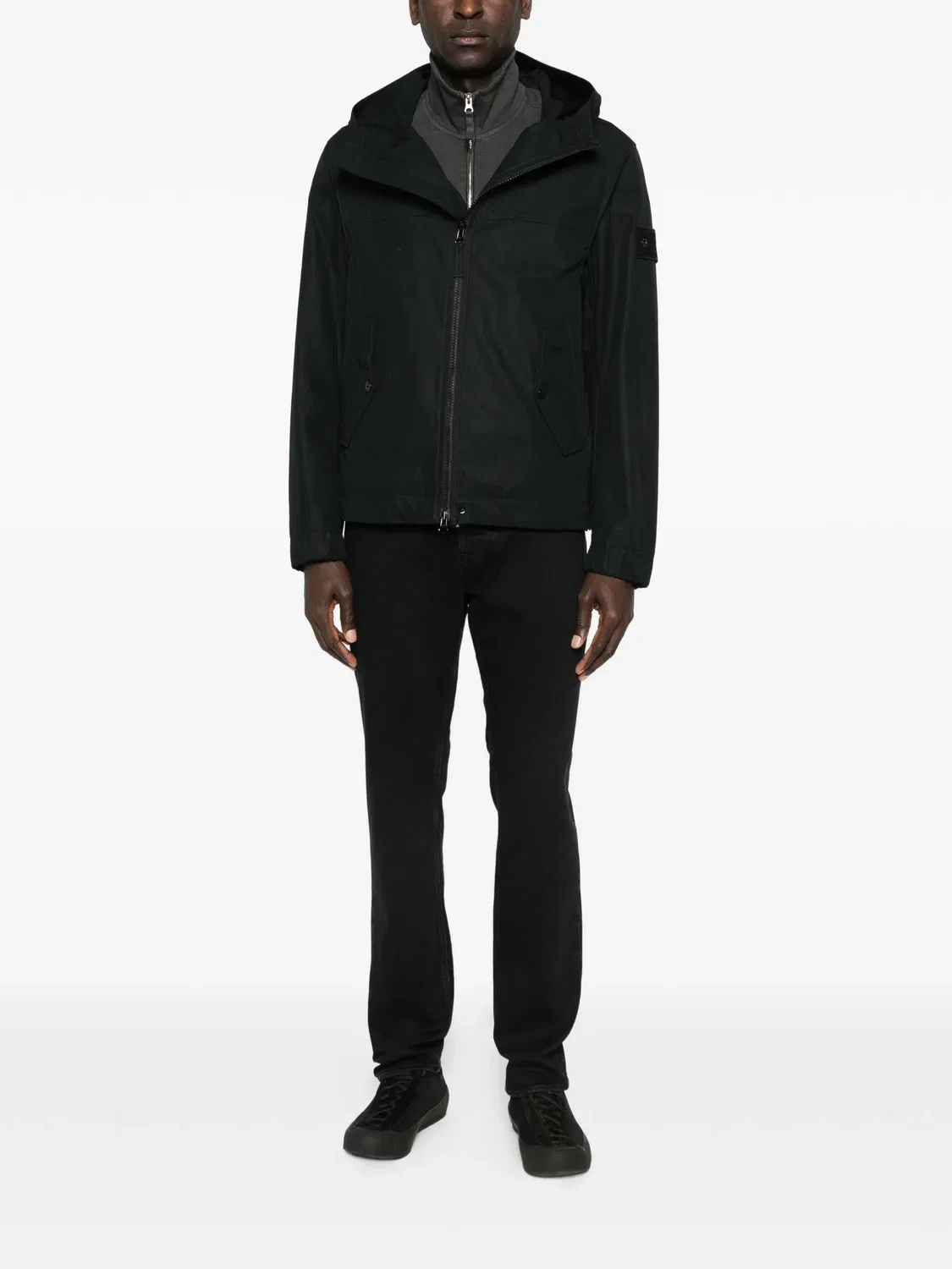 Stone Island Свитер на молнии серый — фото 2