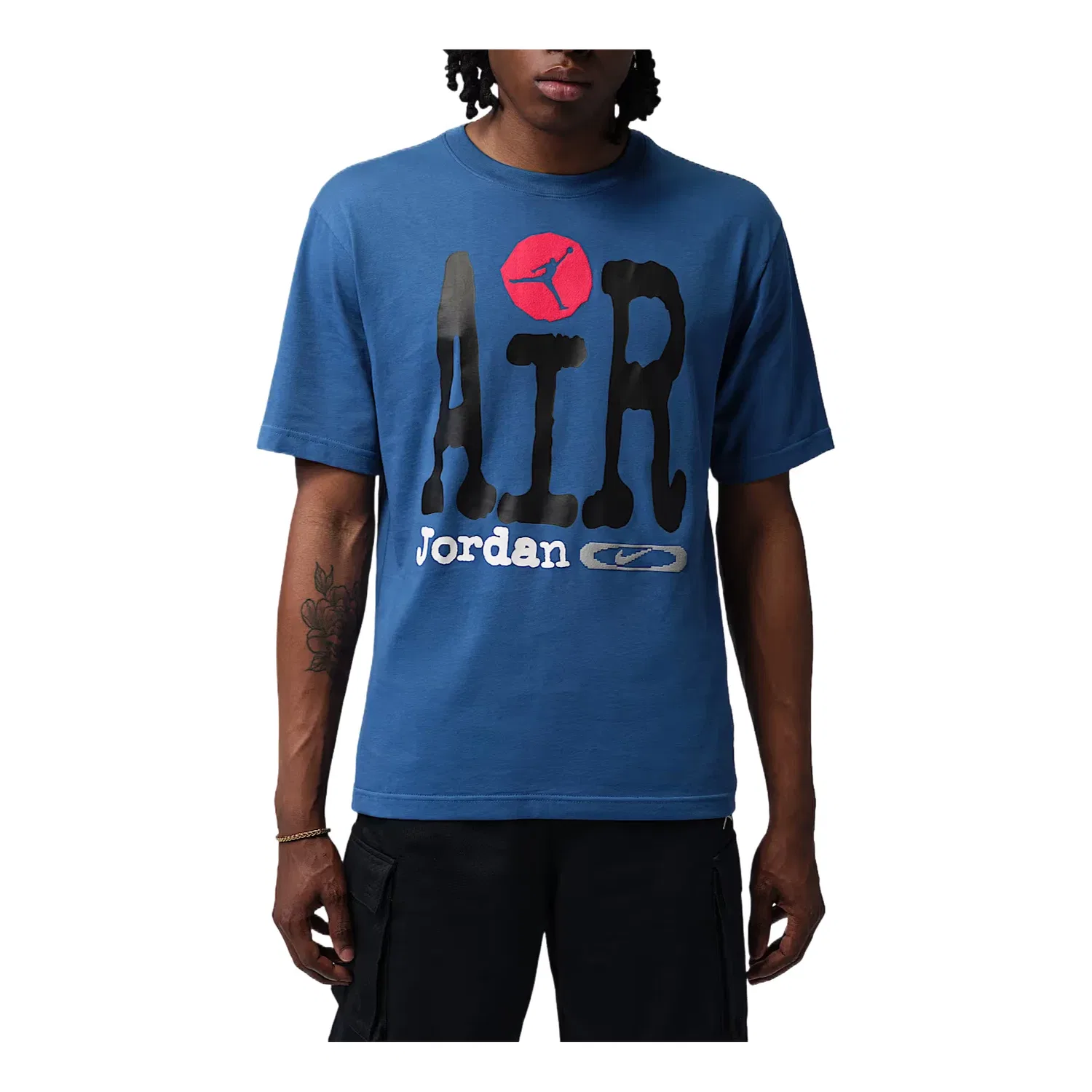 Мужская футболка с принтом Air Jordan T-Shirt, синий