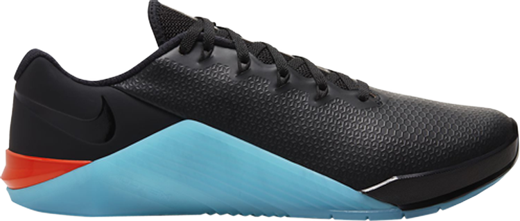 Кроссовки Nike Metcon 5 AMP 'Black Oracle Aqua', синий - фото