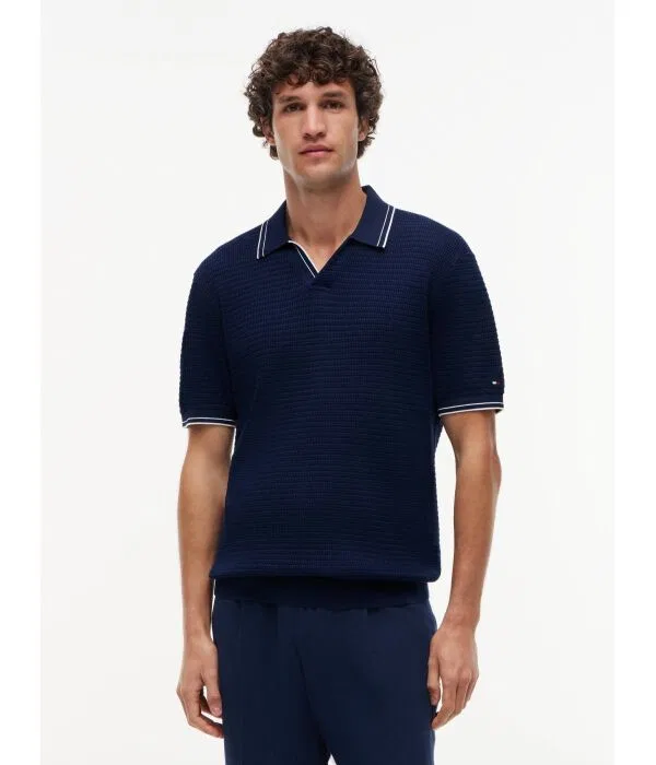 Мужское поло Regular Fit Tommy Hilfiger, Blu Marino