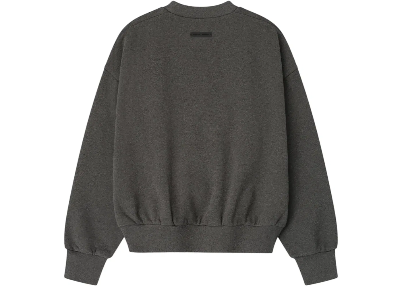 Мужской свитшот с принтом Fear of God Essentials, Charcoal Heather — фото 2