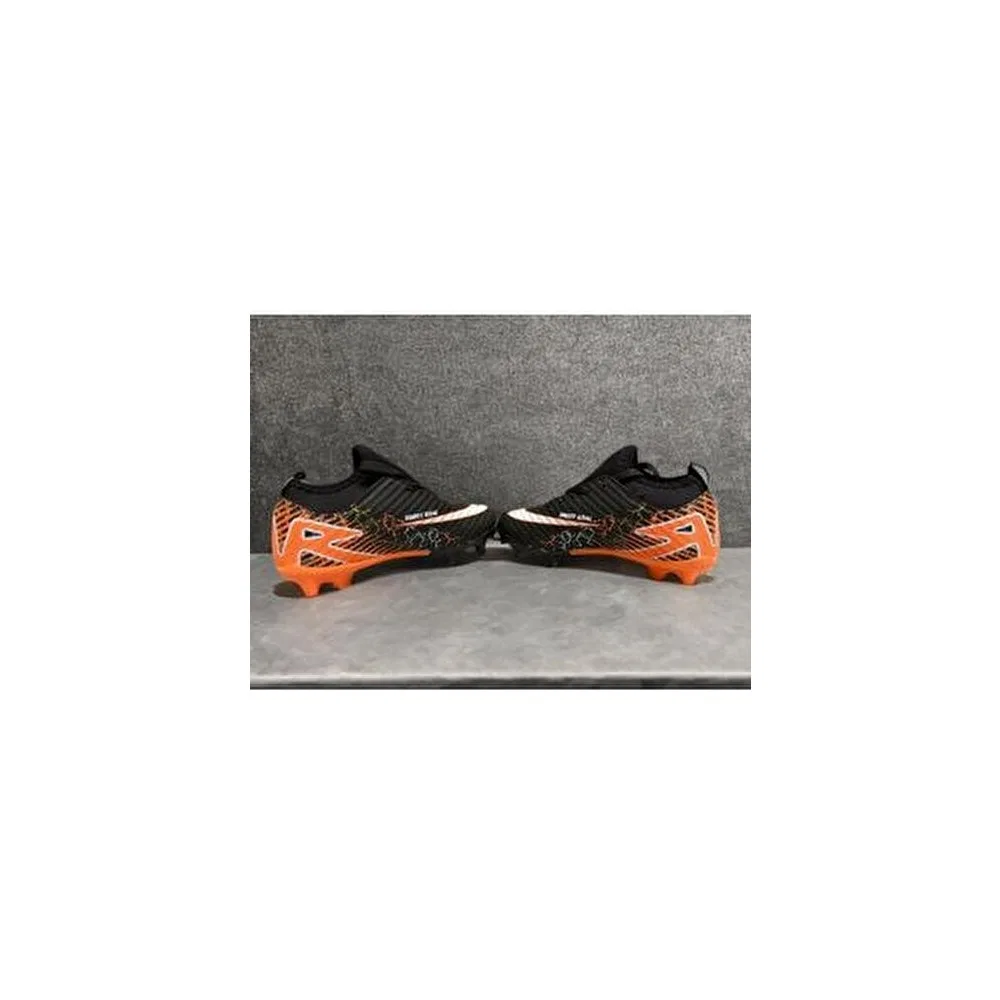 Детские футбольные бутсы с носком для зала, с шипами, Black Orange Filet-Garson Sinmm
