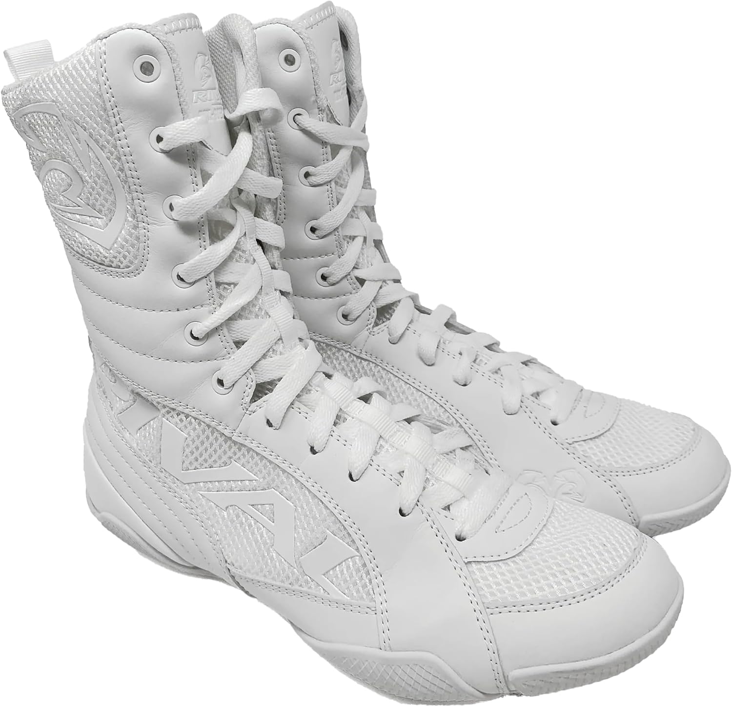 

Боксерские ботинки RIVAL Boxing RSX-Guerrero 3 с высоким голенищем, в ретро-дизайне и легкой конструкцией, белый