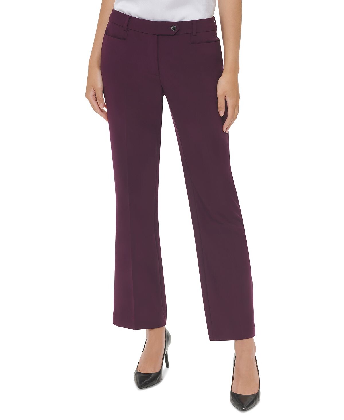 

Брюки modern fit Calvin Klein, темно-фиолетовый