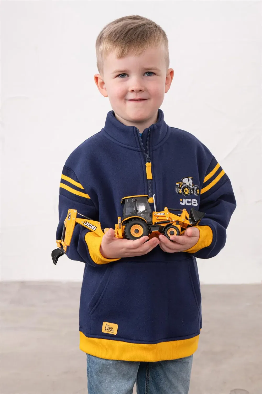 Детский свитшот Jonah Lighthouse Clothing, Navy — фото 4