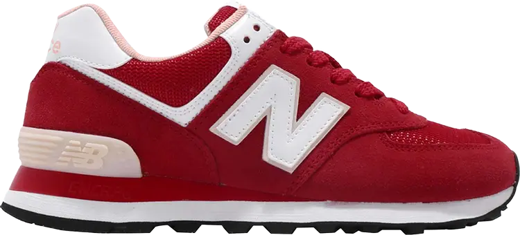 

Кроссовки New Balance 574 'Pink White', красный