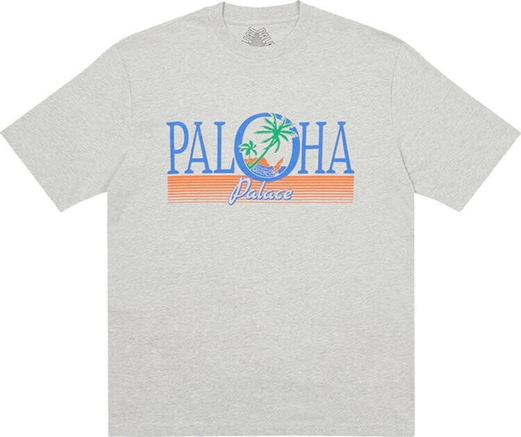 

Футболка Palace Paloha T-Shirt 'Grey Marl', серый