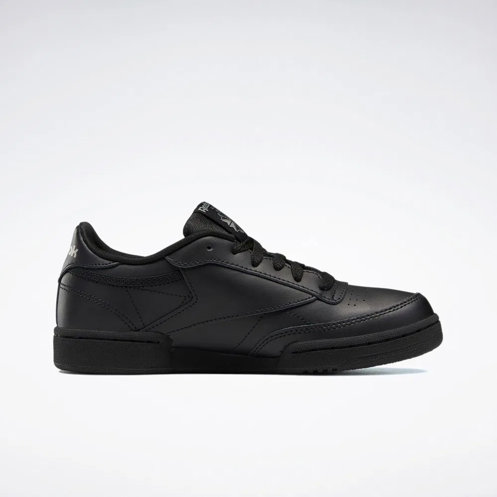 Кроссовки детские Reebok Club C, классические, черные — фото 3