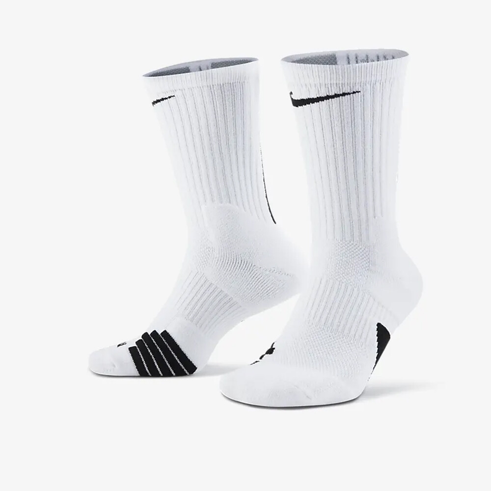 

Носки Nike Basketball Crew, белый/чёрный
