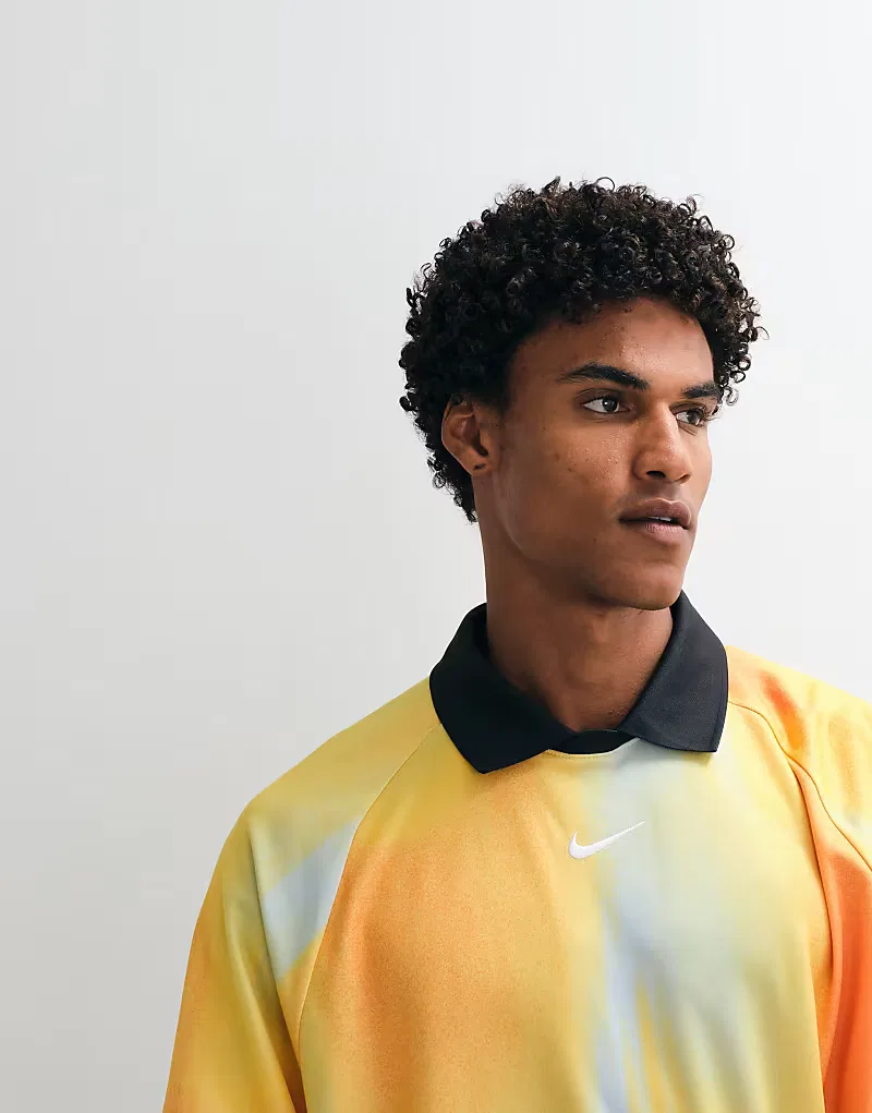 Футбольная майка Nike SB с жаккардовым плетением, оранжевый — фото 2