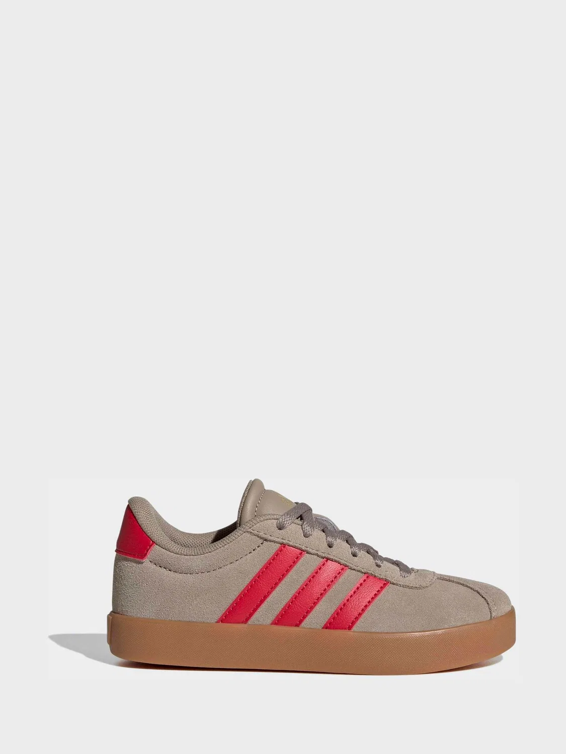 Кроссовки VL Court 3.0 adidas, коричневый/красный