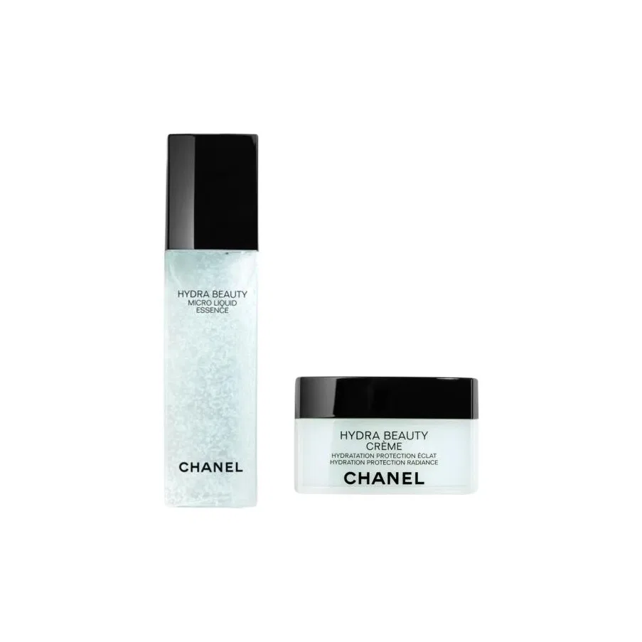 Набор для ухода за кожей с камелией, CHANEL, Hydrating Essence 150 мл и Moisturizing Cream 50 г