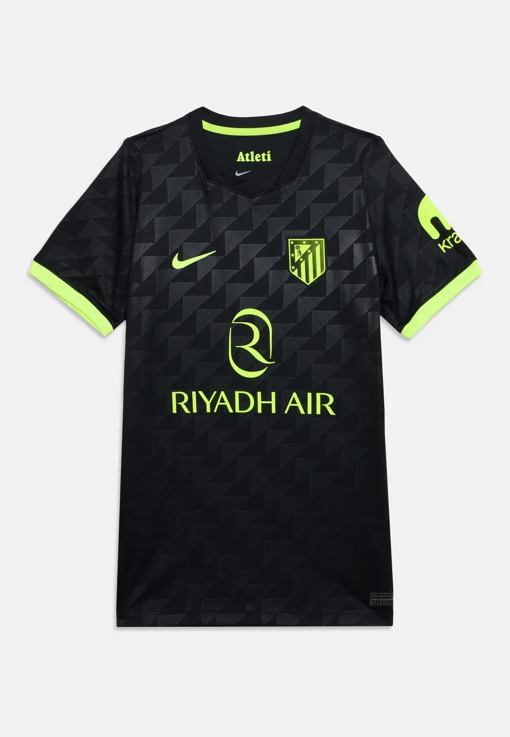 Футболка унисекс с символикой стадиона «Атлетико Мадрид» Nike Performance, Black