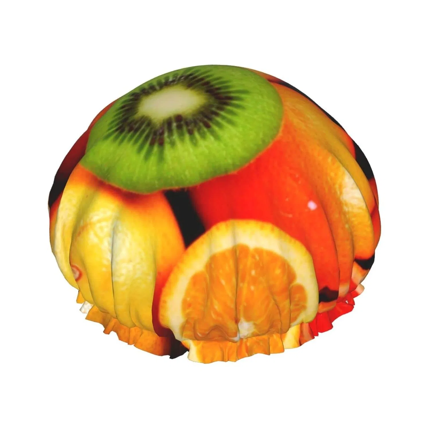 Шапочка для душа Fresh Fruit, OCELIO, 1 шт, 27.7 x 10.9 см