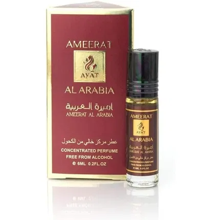 Парфюмерное масло концентрированное Ayat Perfumes Ameerat Al Arabia, 6x6ml