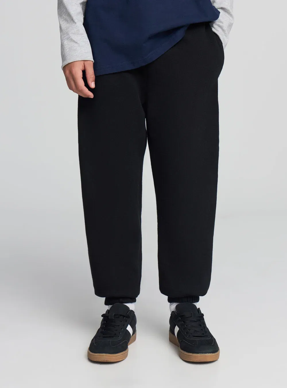 Комплект из 3 спортивных штанов Terranova, 1X Black, 1X Grey, 1X Blue — фото 2