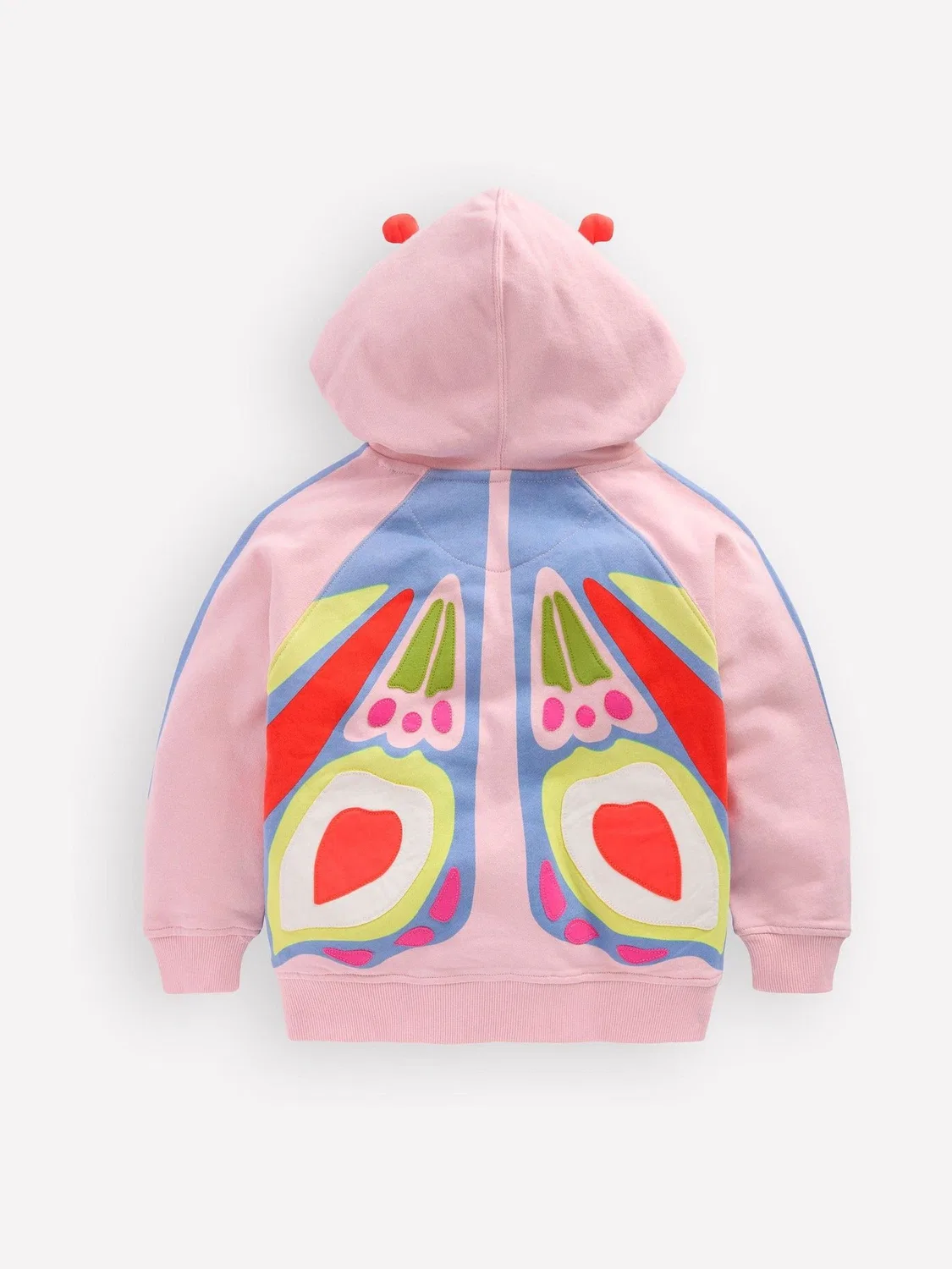 Худи свободного кроя с бабочкой, Pink Boden — фото 2