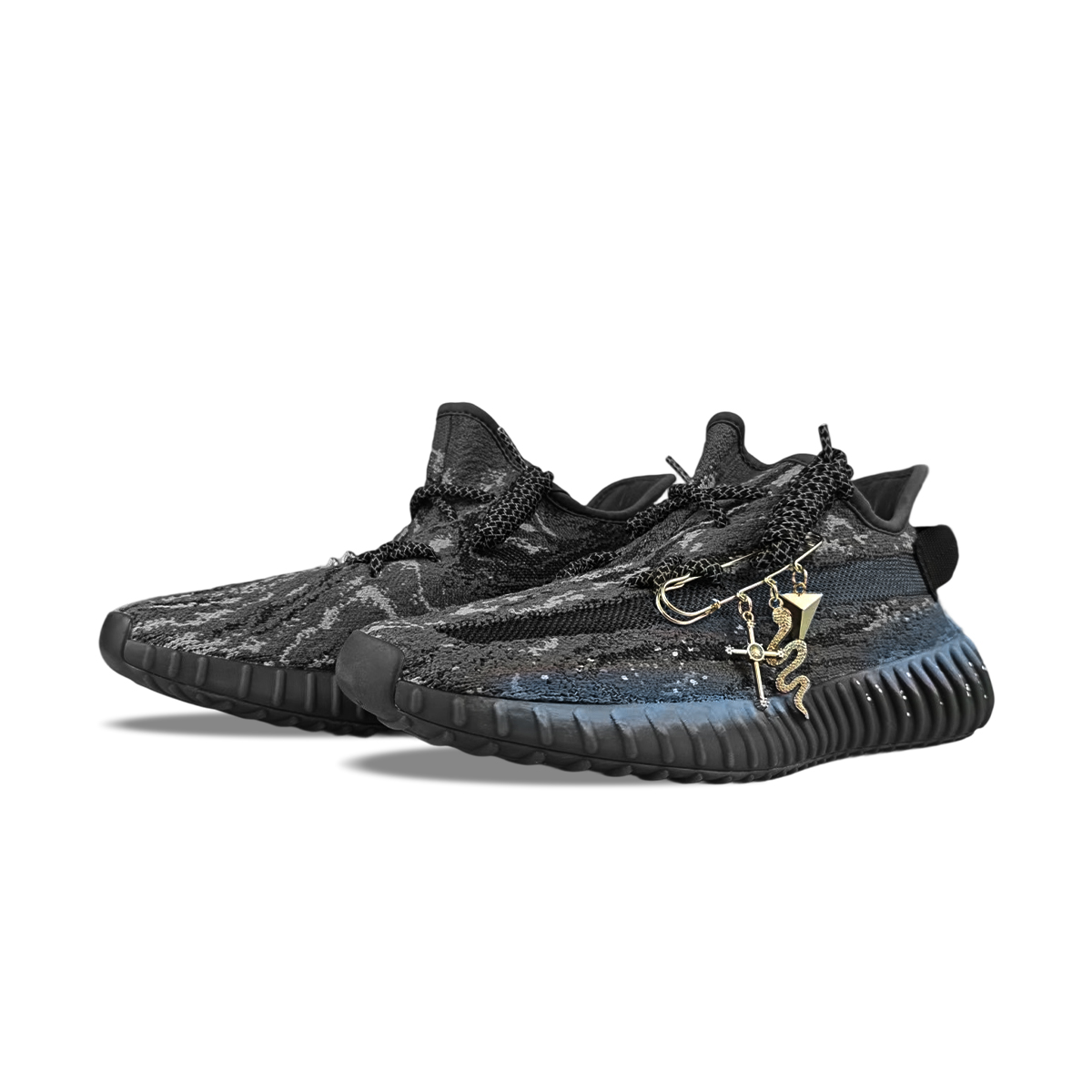 Adidas Originals Yeezy Boost 350 V2 BNK Marsh Blue низкие повседневные кроссовки унисекс Marsh Blue, цвет Marsh Blue — фото 4