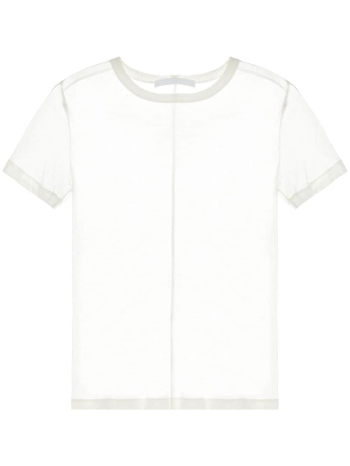

Helmut Lang прозрачная футболка, белый