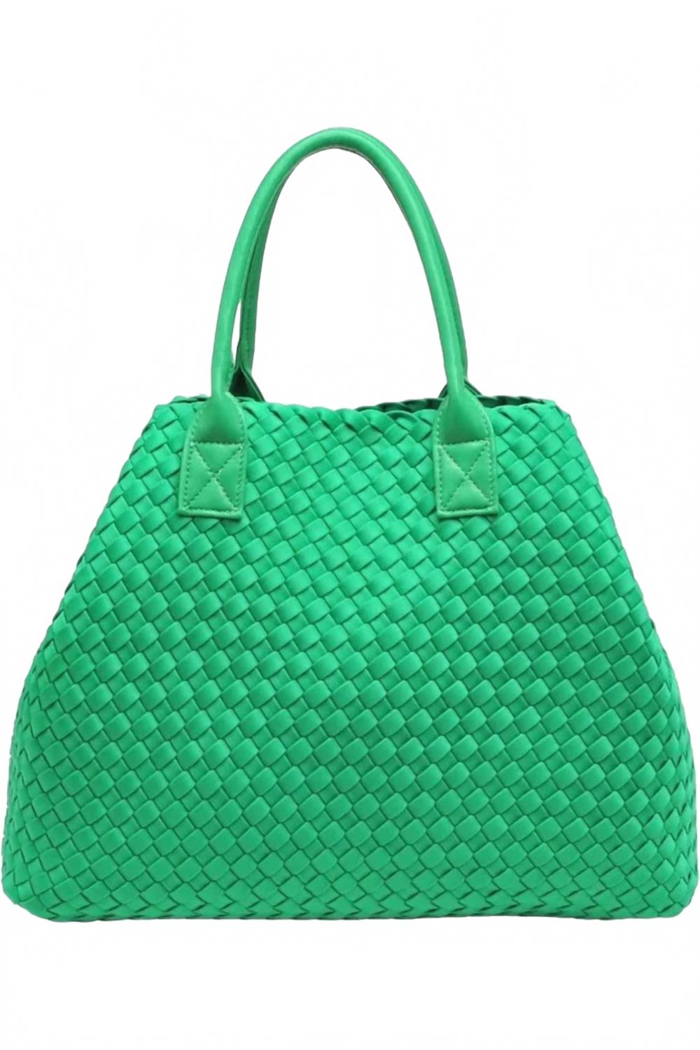 

Сумка-тоут Ithaca Woven Neoprene Tote цвета Kelly Green Most Wanted, Kelly Green