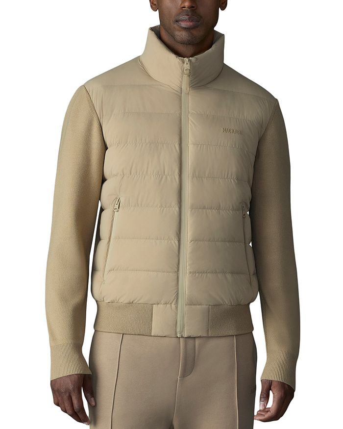 

Haney City Z Hybrid Light Down Jacket Mackage, коричневый/бежевый