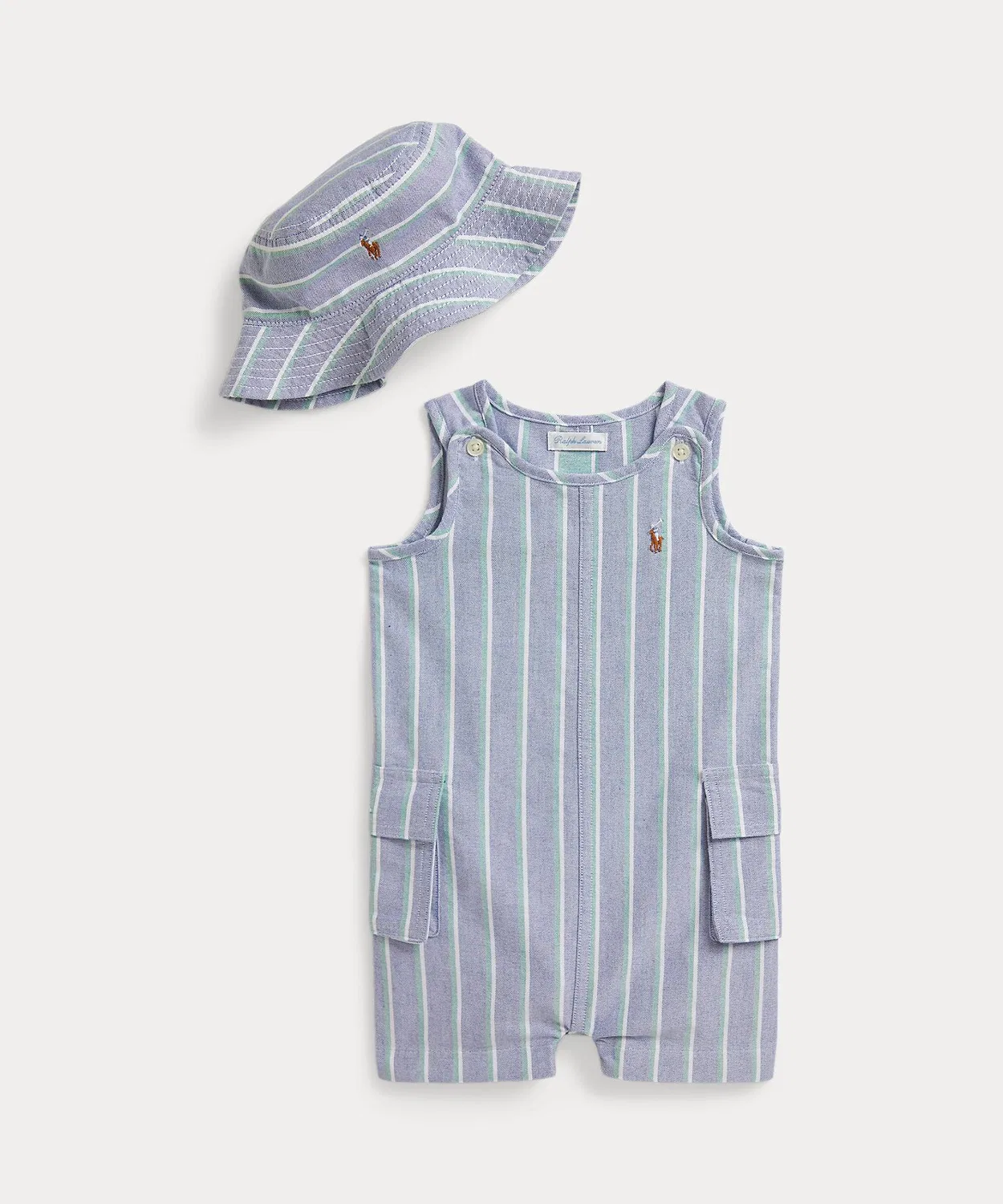 Комбинезон и панама Polo Ralph Lauren