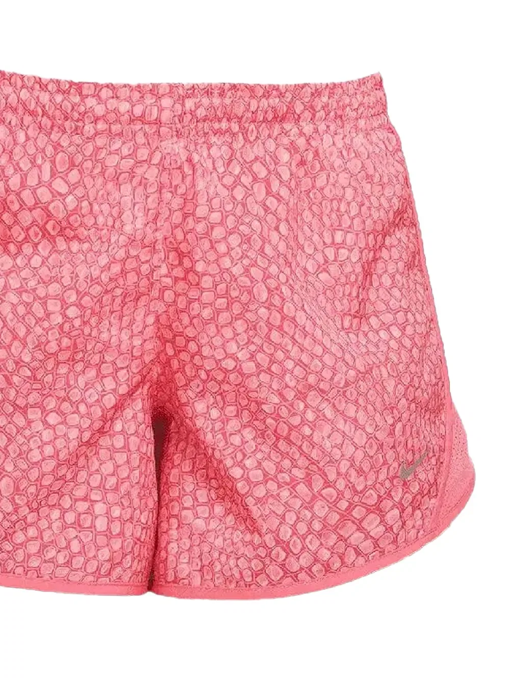 Шорты Stadium Dri-fit Tempo "морской коралл/светоотражающее серебро" Nike Kids, розовый — фото 2