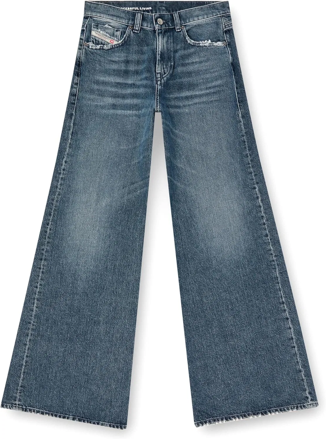 Джинсы Diesel 1978 D-Akemi Flare, Medium Blue — фото 4