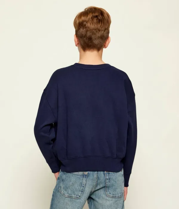 Толстовка MADISON relaxed fit Polo Ralph Lauren, темно-синий — фото 3