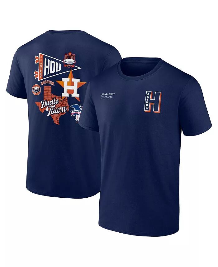 

Футболка мужская темно-синяя Houston Astros Split Zone Fanatics