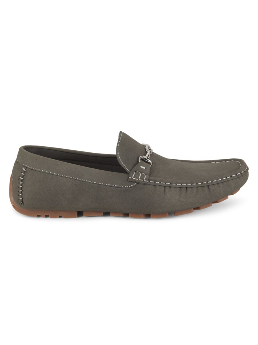 

Лоферы с логотипом Mansto Guess, цвет Dark Grey