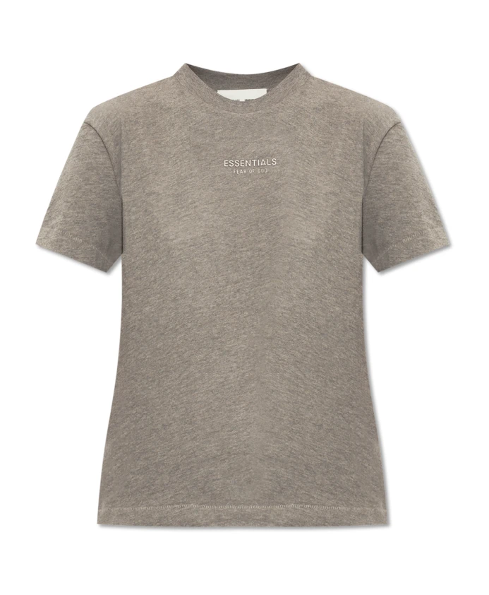 

Футболка с логотипом Fear Of God, серый