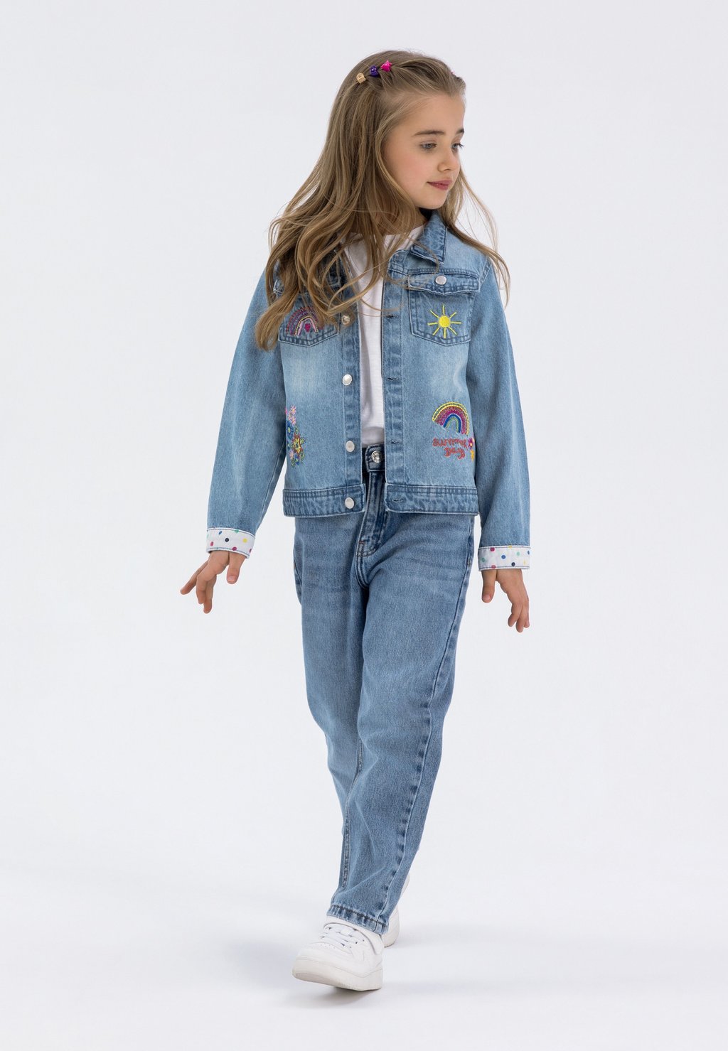

Джинсы MOM MINOTI, цвет Blue Denim