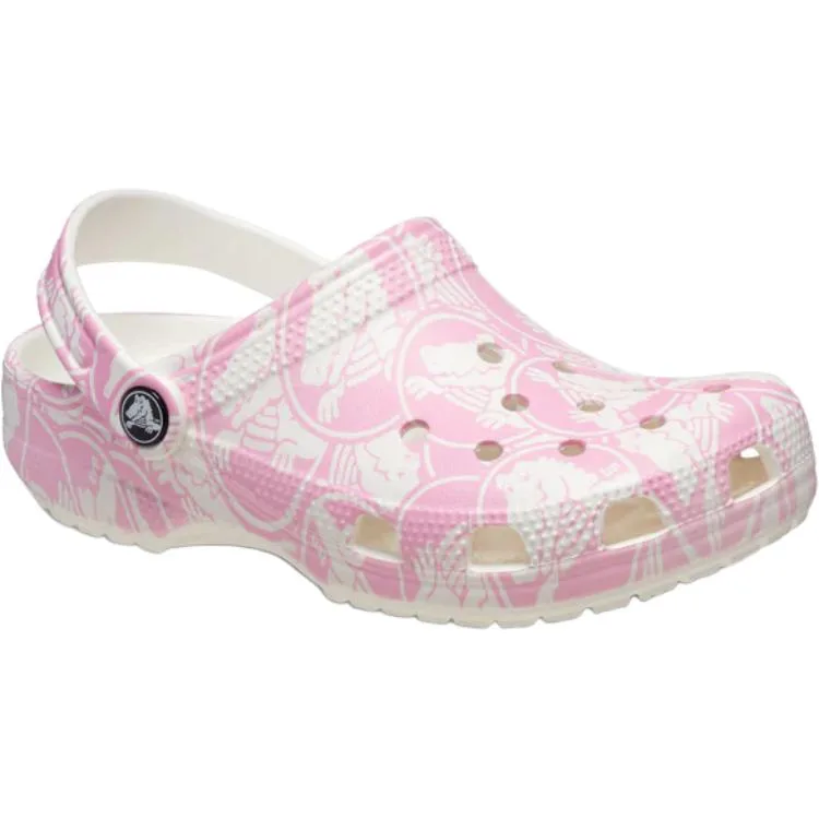 Детские сабо Crocs, розовый — фото 3